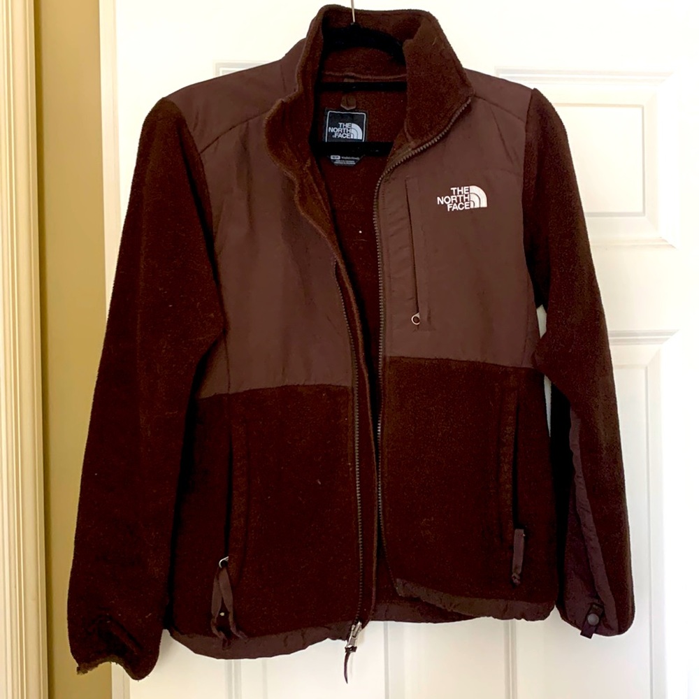 North Face Denali Brown EUC Small